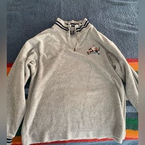 Vintage Warner Bros Fleece with Embroidered Characters